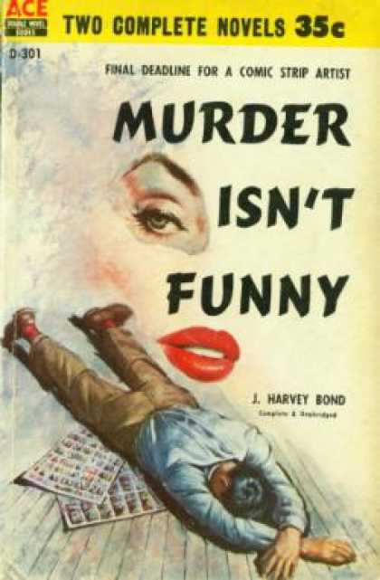 Ace Books - Murder Isn't Funny - J. Harvey Bond
