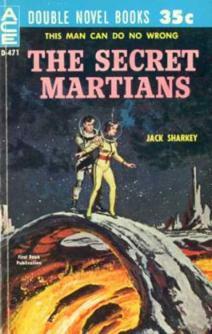 Ace Books - The Secret Martians - Jack Sharkey