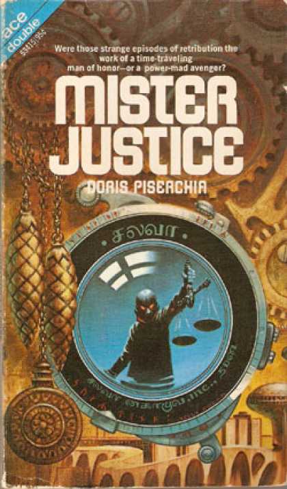 Ace Books - Mister Justice / Hierarchies - Doris Piserchia
