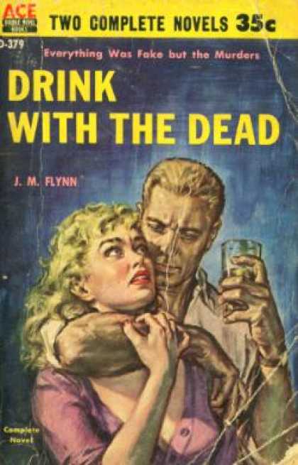 Ace Books - Drink With the Dead / Mistress of Horror House - J. M. Flynn
