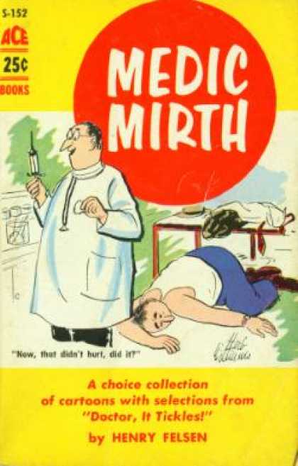 Ace Books - Medic Mirth: A New Collection of Cartoons: With Selections From Doctor, It Tickl