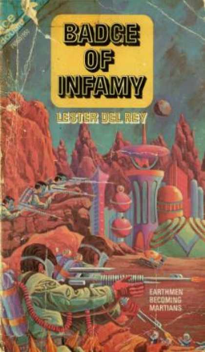 Ace Books - Badge of Infamy - Lester Del Rey