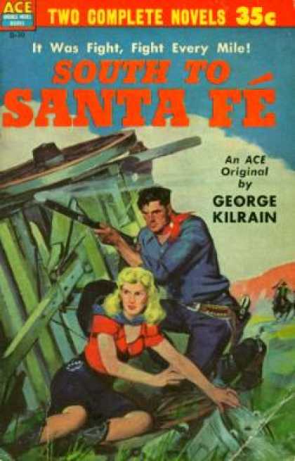 Ace Books - South To Santa Fe / Johnny Sundance - Brad Ward
