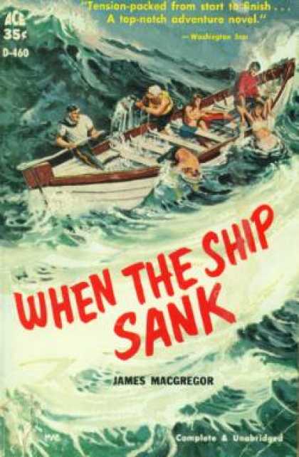 Ace Books - When the Ship Sank - James MacGregor