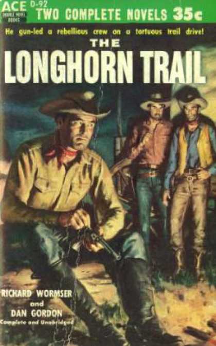 Ace Books - The Longhorn Trail - Richard Edward Wormser