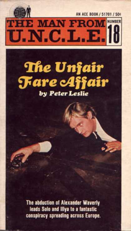 Ace Books - The Unfair Fare Affair - Peter Leslie