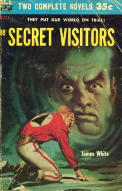 Ace Books - The Secret Visitors / Master of Life and Death - James White