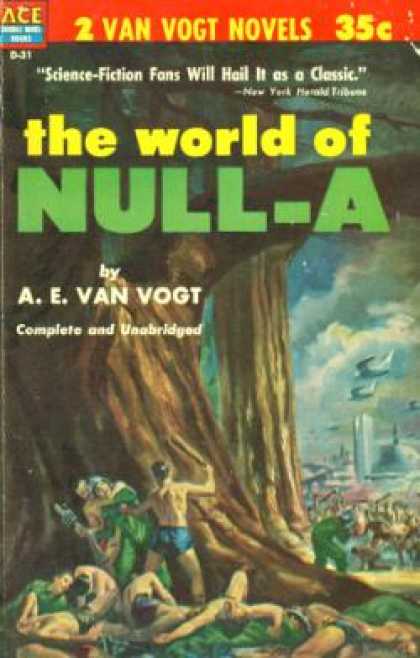 Ace Books - The World of Null-a; Universe Maker - A. E. Van Vogt