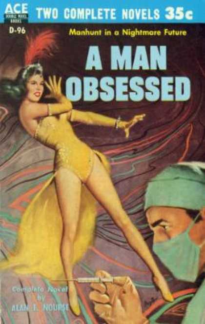 Ace Books - The Last Planet / a Man Obsessed - Andre Norton