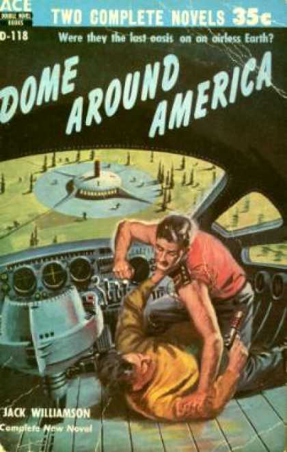 Ace Books - Dome Around America / Paradox Man