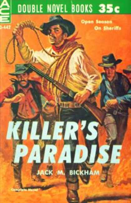 Ace Books - Killer's Paradise / Rider of the Rincon - Jack M. Bickham