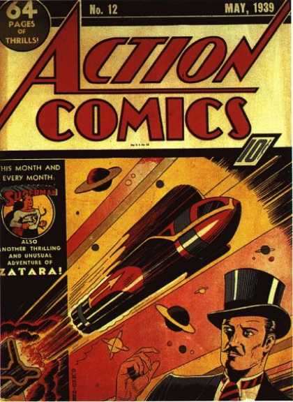 Action Comics 12 - Zatara - Rocket - Superman - Top Hat