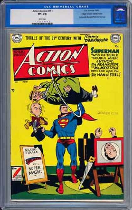 Action Comics 151 - Superman - Dc - Dc Comics - Magic - Luthor