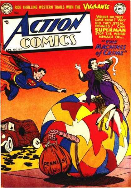 Action Comics 167 - Superman - Pennies - Lois
