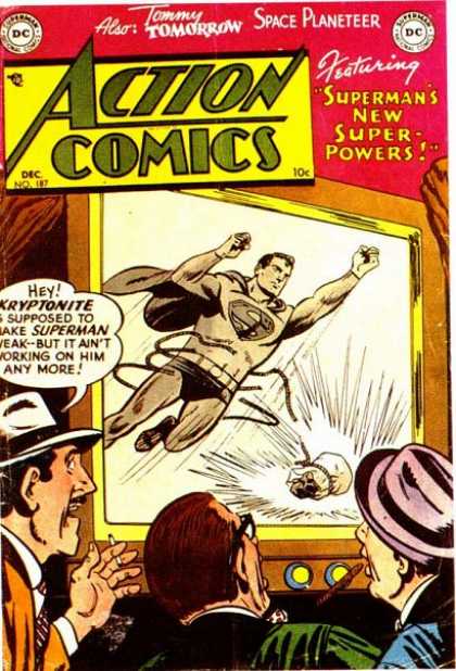 Action Comics 187 - Superman - Tv - Kryptonite - Dc - Dc Comics