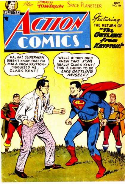 Action Comics 194 - Superman - Clark Kent