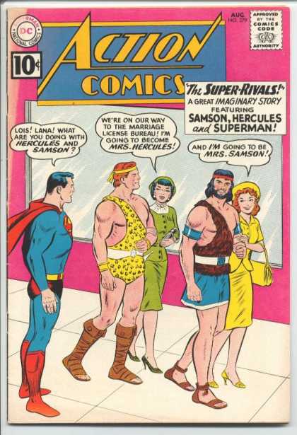 Action Comics 279 - Hercules - Samson - Lois - Curt Swan