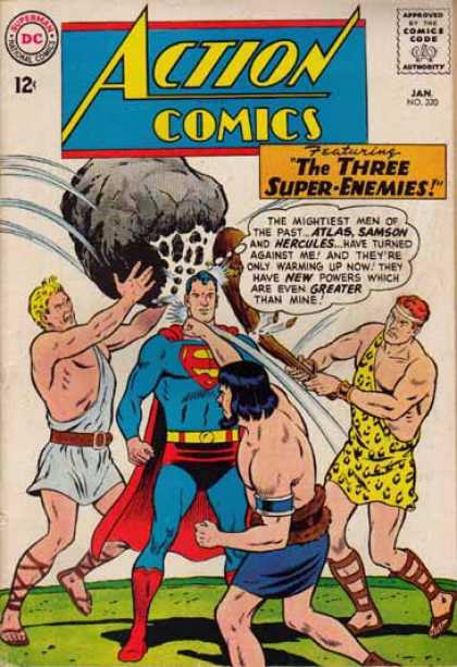 Action Comics 320 - Samson - Hercules - Atlas - Curt Swan