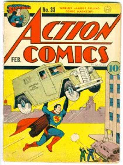 Action Comics 33 - Superman