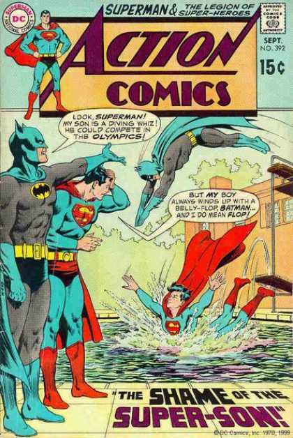 Action Comics 392 - Superman - Batman - Pool - Curt Swan, Murphy Anderson