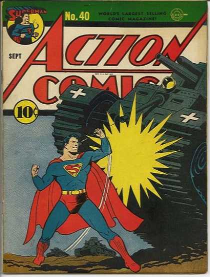Action Comics 40 - Tank