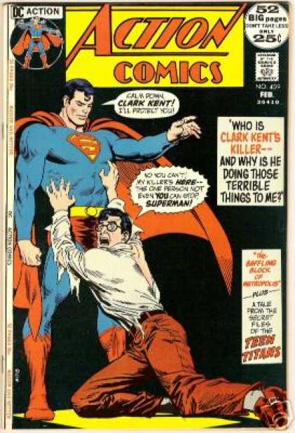 Action Comics 409 - Clark Kent - Superman - Nick Cardy