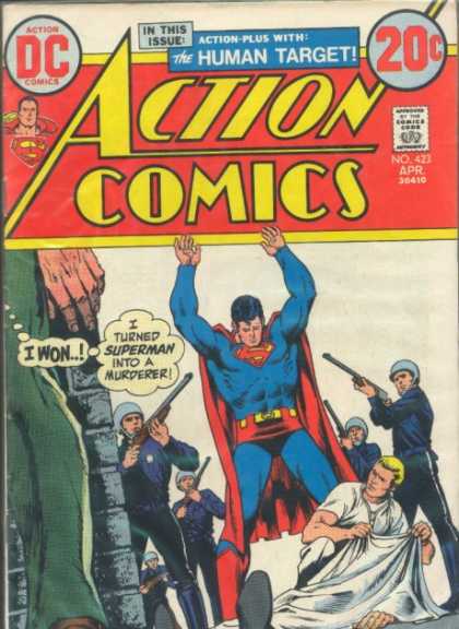 Action Comics 423 - Superman - Guns - Nick Cardy