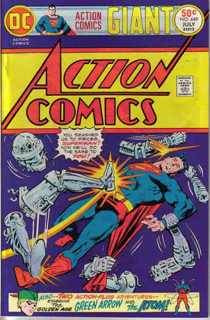 Action Comics 449 - Superman - Robot - Bob Oksner