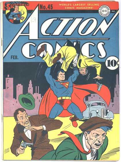 Action Comics 45 - Superman - Car
