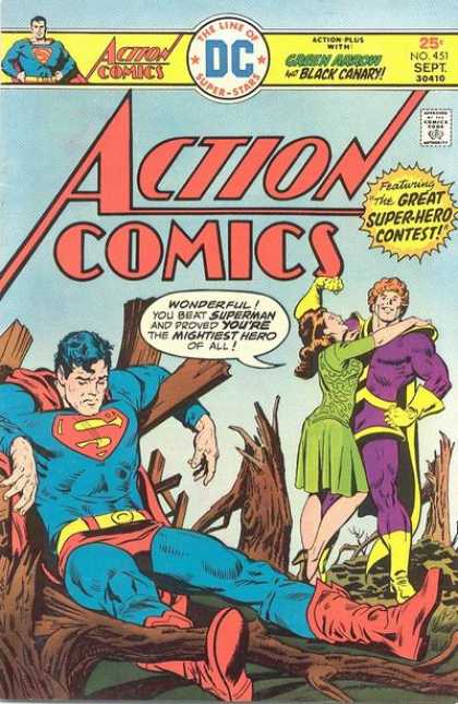 Action Comics 451 - Superman - Dc - 25c - No451 - Sept30410 - Bob Oksner