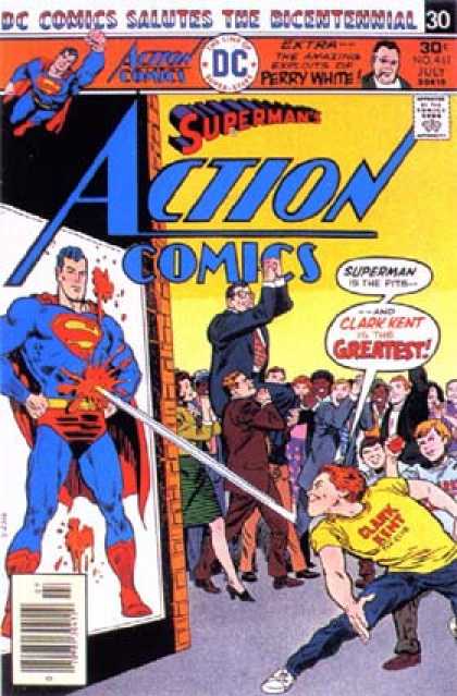 Action Comics 461 - Clark Kent - Superman - Bicentennial - Pits - Greatest - Bob Oksner