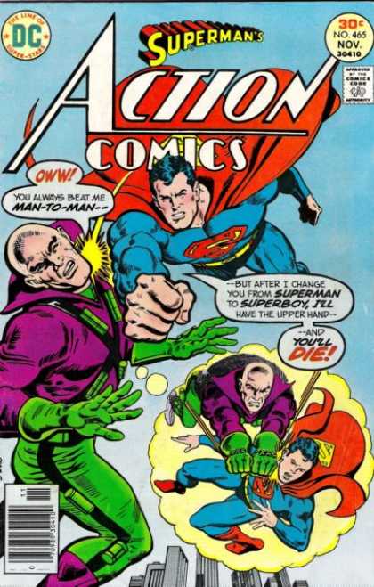 Action Comics 465 - Superboy - Bob Oksner, Ernie Chan