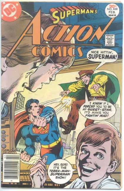 Action Comics 468 - Terra-man - Television - Neal Adams