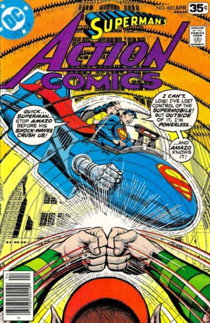 Action Comics 482 - Supermobile - Superman - Amazo - Lois - Shockwave