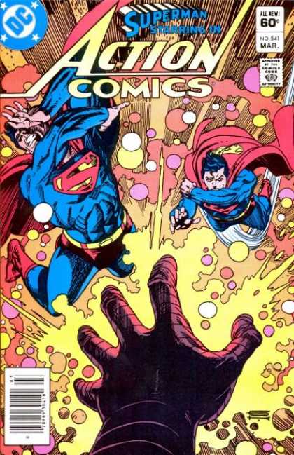 Action Comics 541 - Superman - Hand - Dc - Superhero - Clones