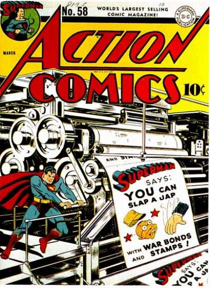 Action Comics 58 - Superman - Printing Press