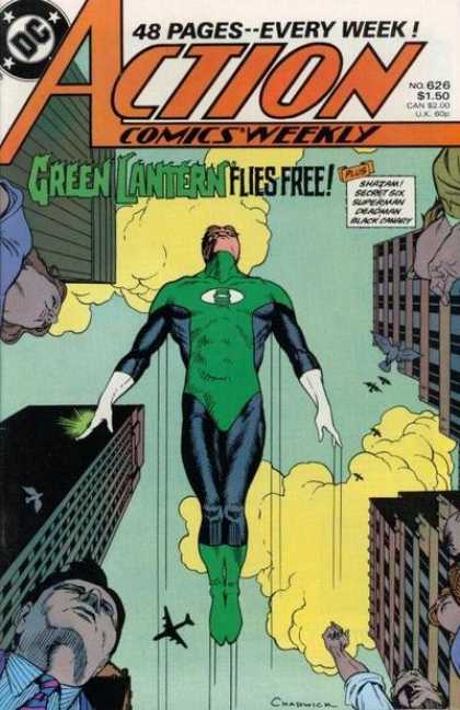 Action Comics 626 - Flying