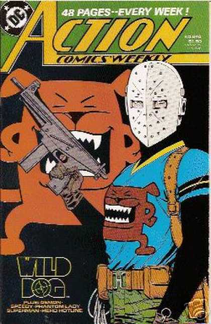 Action Comics 640 - Gun - Wild Dog - Mask - Dc - 48 Pages