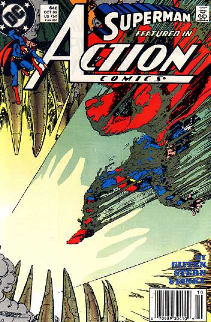 Action Comics 646 - Superman - Teeth - George Perez
