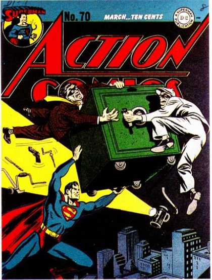 Action Comics 70 - Safe - Superman - Tools - Lantern