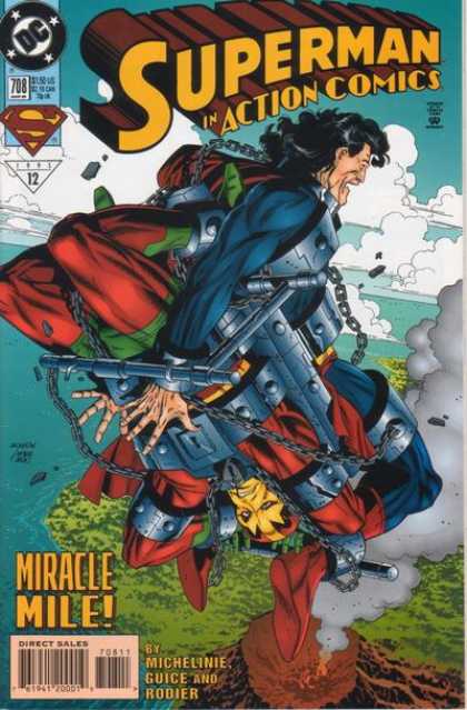 Action Comics 708 - Superman - Miracle Mile - Miracle Man - Dc - Dc Comics