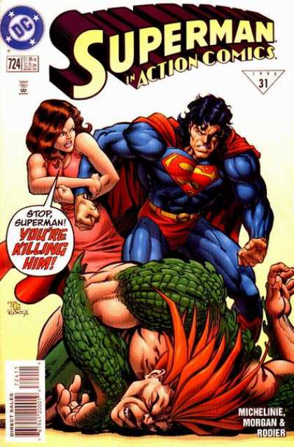 Action Comics 724 - Superman - 724 - 31 - Superman In Action Comics - Micheline - Denis Rodier, Tom Grummett
