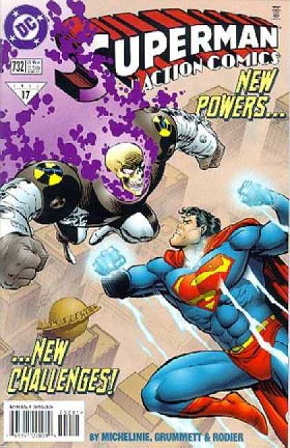 Action Comics 732 - Skull - Daily Planet - Superman - Fly - Superman Action Comic - Denis Rodier, Tom Grummett