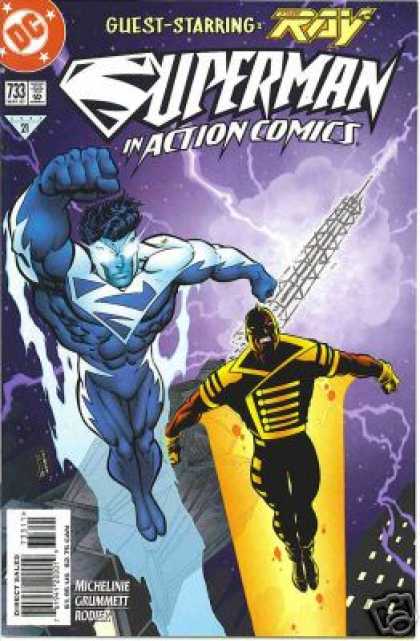 Action Comics 733 - Denis Rodier, Tom Grummett