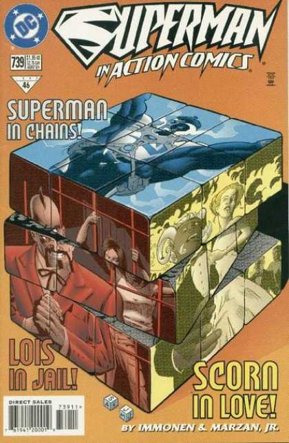 Action Comics 739 - Superman - Scorn In Love - Cube - Lois - Scorn - Stuart Immonen