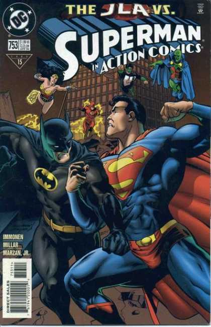 Action Comics 753 - Batman - Superman - Wonder Woman - Jla - Captain America - Stuart Immonen