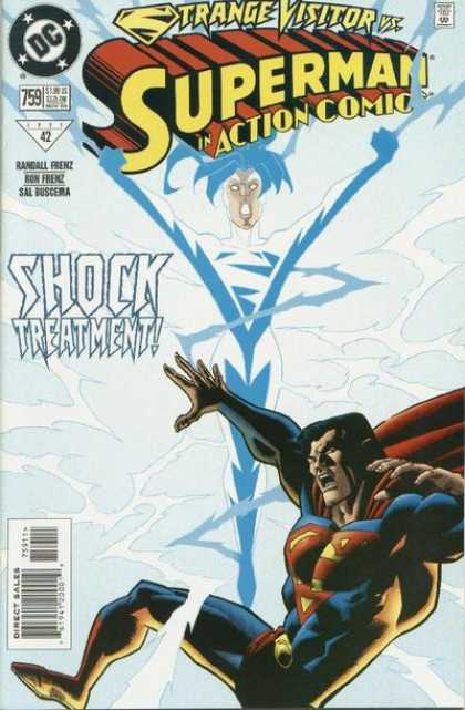 Action Comics 759 - Superman - Shock - Shock Treatment - Strange Visitor - Dc - Sal Buscema