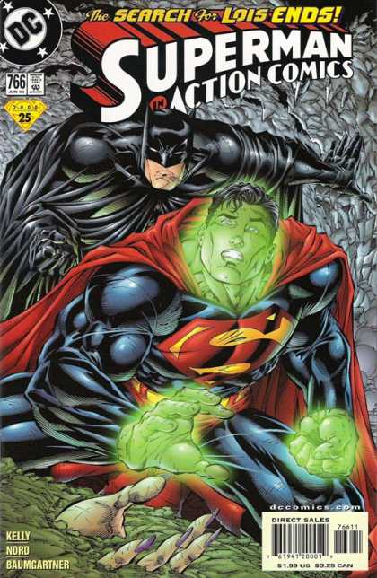 Action Comics 766 - Kelly - Batman - Superman - Lois - Glow