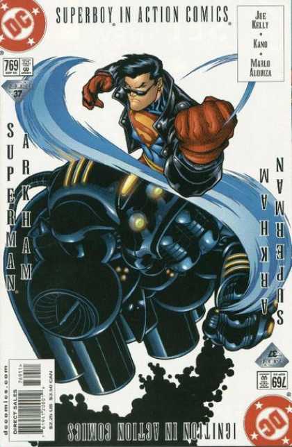 Action Comics 769 - Superboy - Robot - Sunglasses - Black - Ed McGuinness
