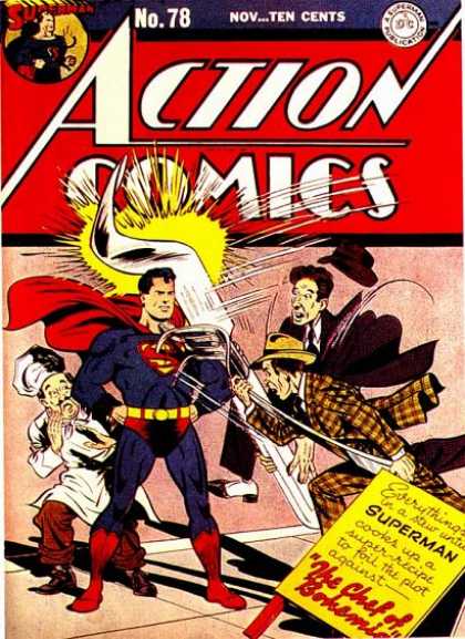 Action Comics 78 - Superman - Chef